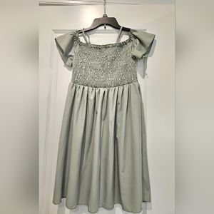 Shein sage dress
